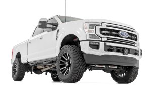Ford F-250 Super Duty Coilover Suspension Kit - Rough Country - 3 Inch Conversion with 2.5in Piston, Gas, Nitrogen-charged, 8-stage Adjustable Vertex Coilover - '05-'22